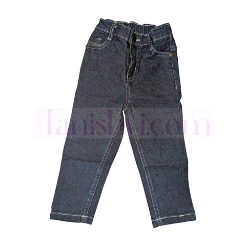 Boys Cotton Jeans Pant - Blue