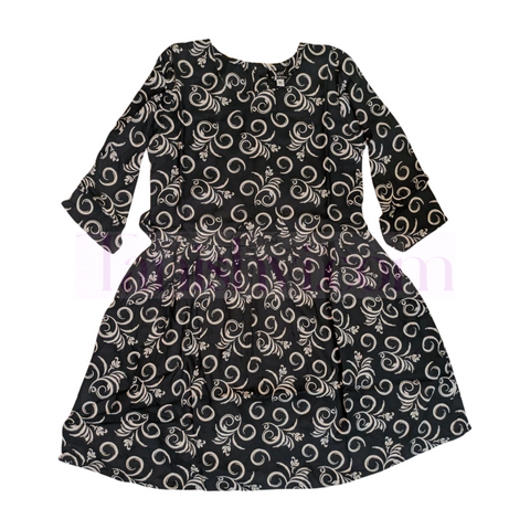 Girls Frock with long sleeves