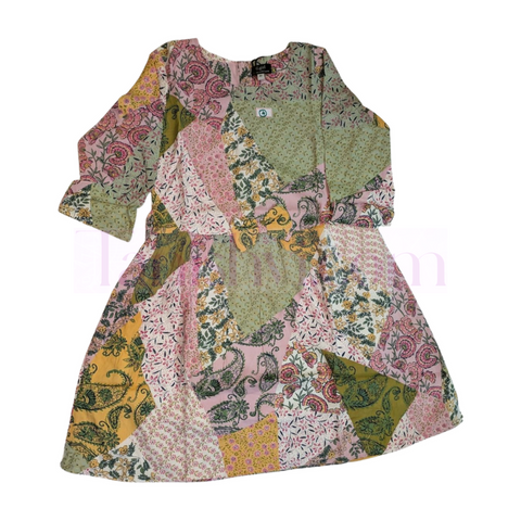 Girls Frock with long sleeves