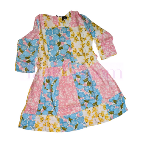 Girls Frock with long sleeves
