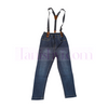 Boys Jeans with Shoulder Strap