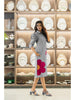 Elegant Dress With Floral Patch