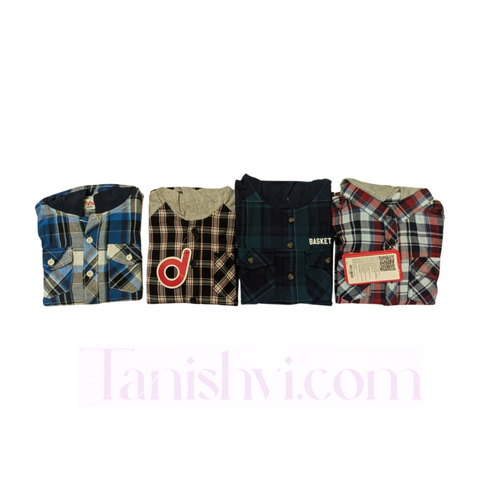 Boys Shirt with Hoodie