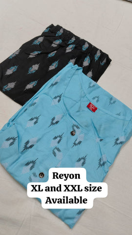 Straight Cut kurti - Reyon Fabric