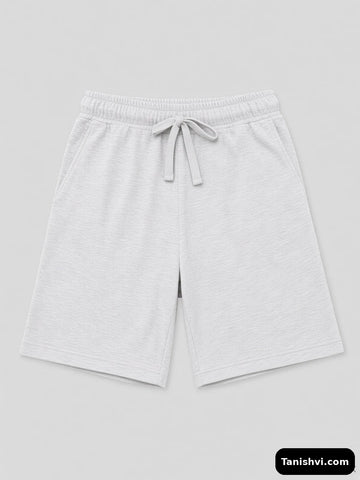 Loopknit shorts set Month