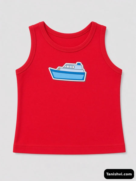Sleeveless Boys T-Shirt