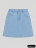 Girls  jean skirts