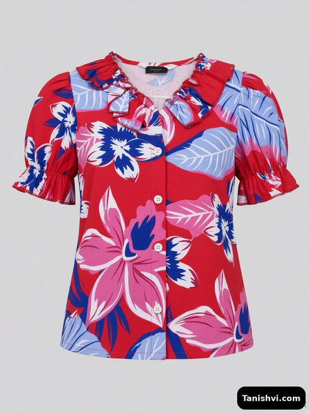 Girls Western Top