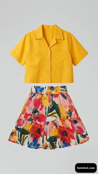 Girls Western Sets