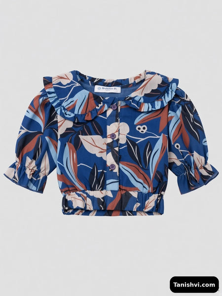 Girls Western Top
