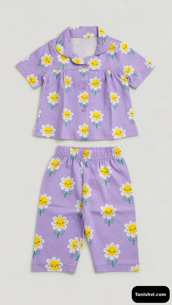 Girls' night suits